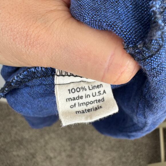 South Street Linen Popover Tunic Oversized - Picture 3 of 6